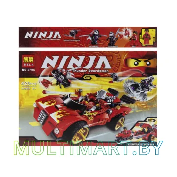 Конструктор Bela Ninja Ниндзя-перехватчик (9796) картинка 2